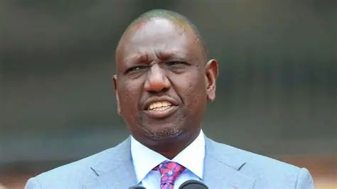 Shoot them in the leg Ruto tells police