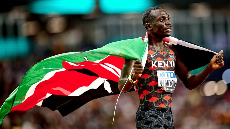 Wanyonyi led Kenyan squad