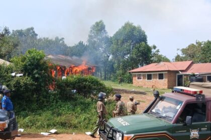 Outrage in Homa Bay as Protesters Burn Police Station During Burial of Slain Youth