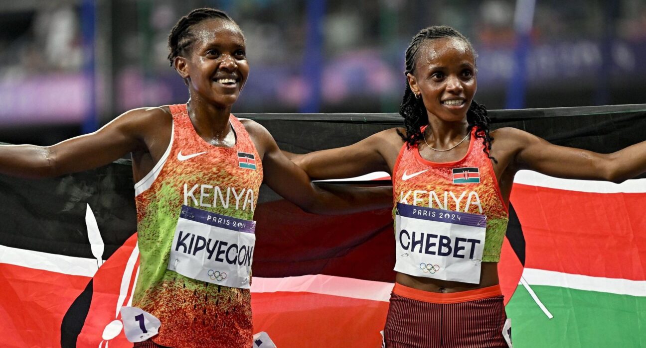Chebet and Kipyegon lead team Kenya