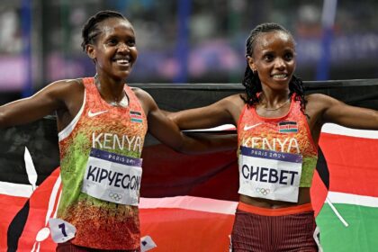 Chebet and Kipyegon lead team Kenya