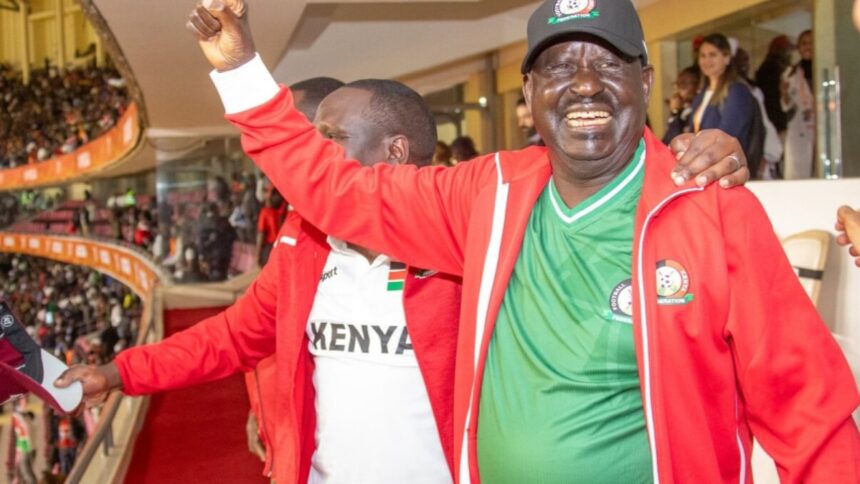 Raila pledges ksh500k to Harambee stars