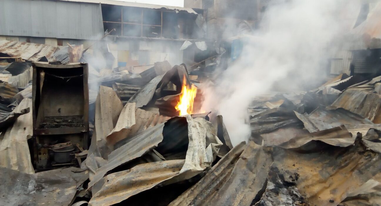 Fire Destroys Homes in Tassia Estate, Nairobi