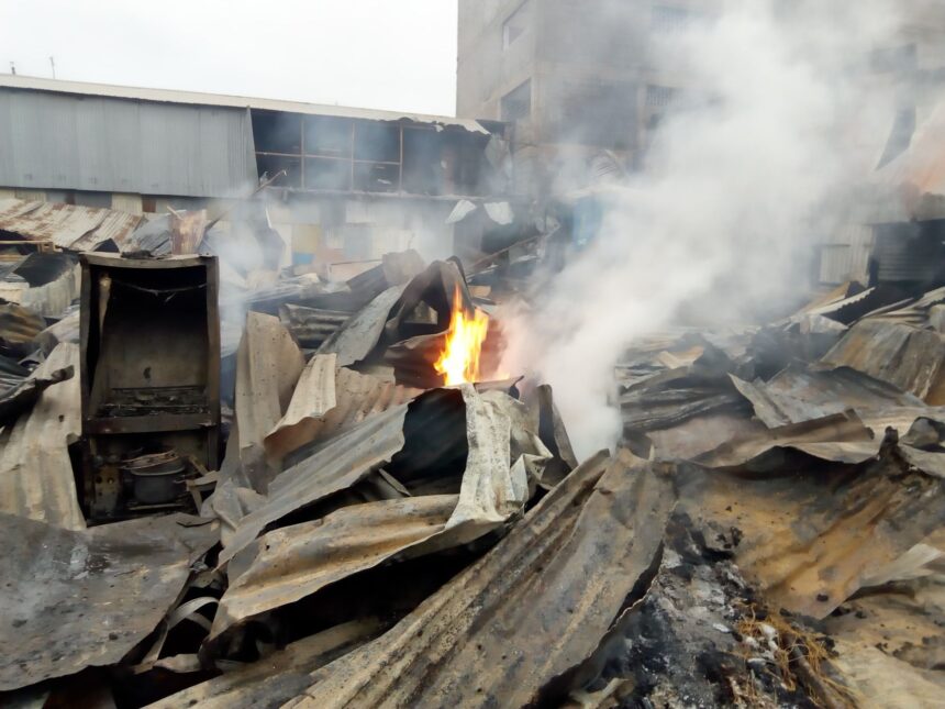 Fire Destroys Homes in Tassia Estate, Nairobi