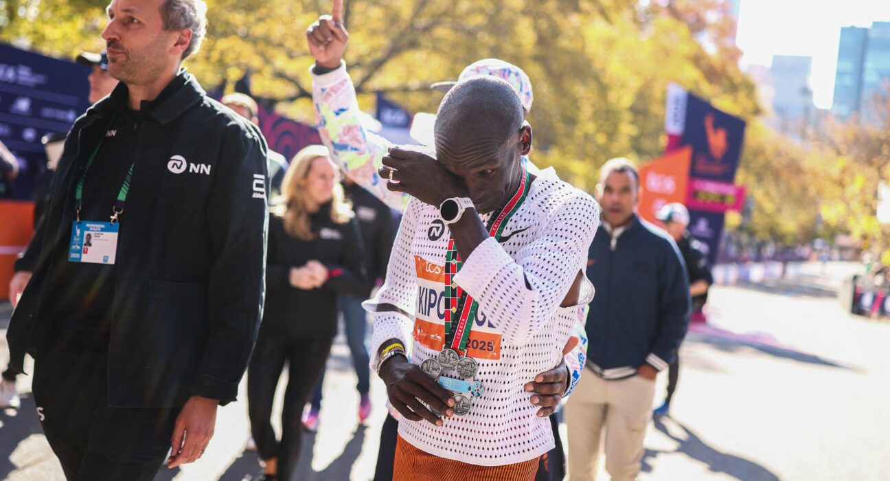 Kipchoge Finishes 17th in Debut New York City Marathon