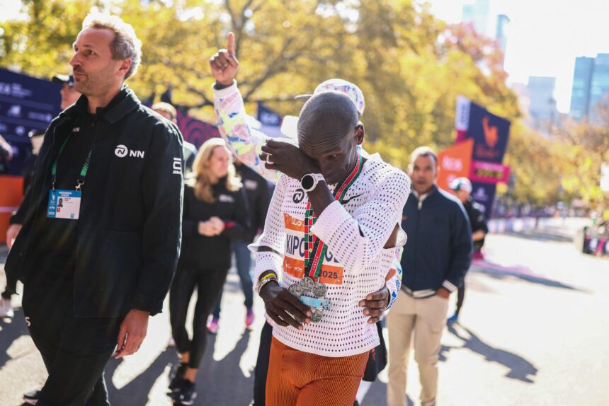 Kipchoge Finishes 17th in Debut New York City Marathon
